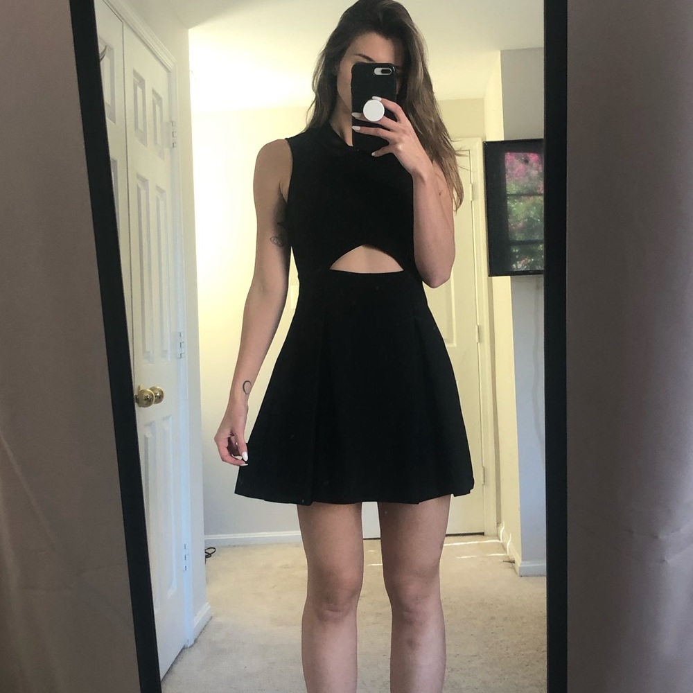 BCBG Godet Dress